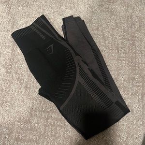 Gymshark black ribbed leggings